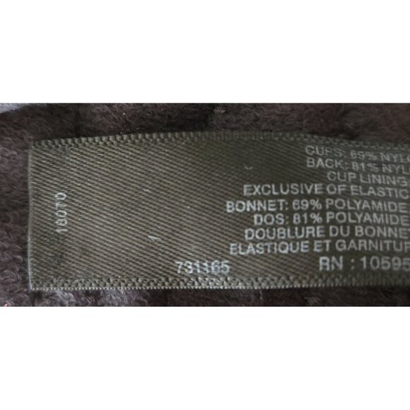 Natori Conform Style 731165 Underwire Full Fit Contour black Bra size 40G - Picture 7 of 7